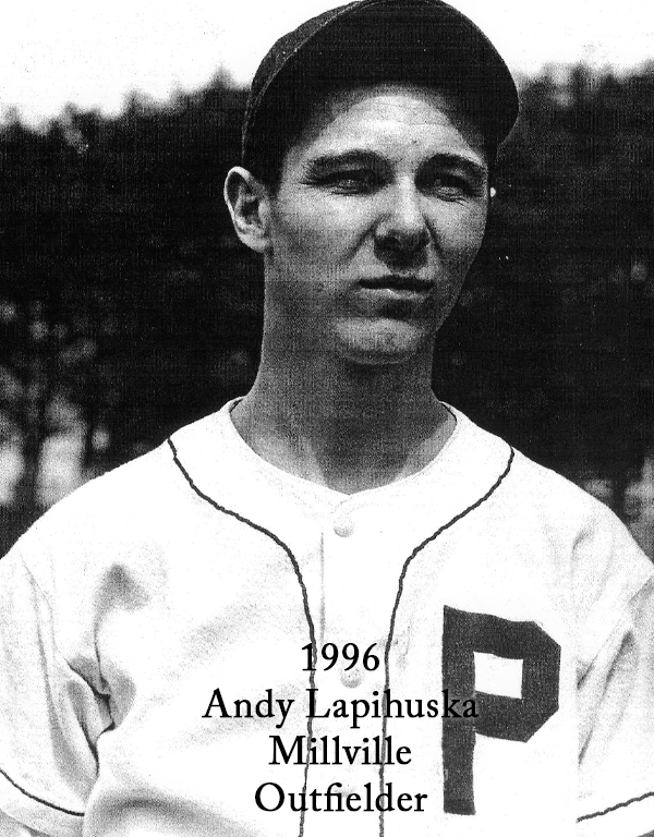 1996 Andy Lapihuska Millville Outfielder